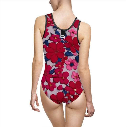 Blossom Blush (BKS)🌸One-Piece Swimsuit - bakabo.club