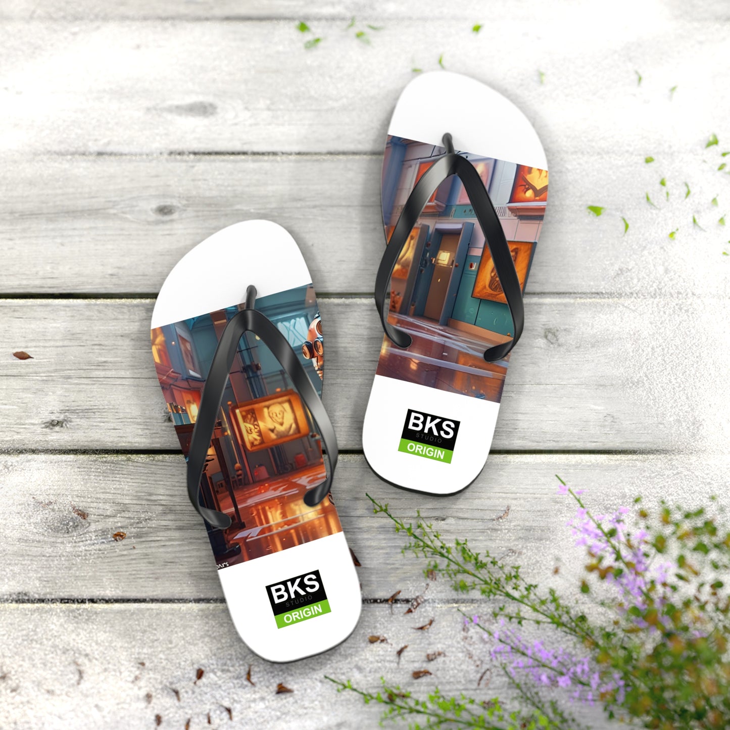 BKS Origin Robot™ Flip Flops