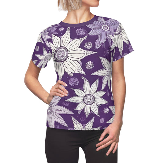 VioletMystique (BKS) 𓇼 Women's Cut & Sew Tee - bakabo.club