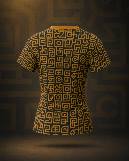 BKS Glyph Cipher™ Women's AOP Tee