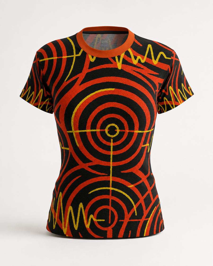 BKS Pulse Wave™ Women's AOP Tee