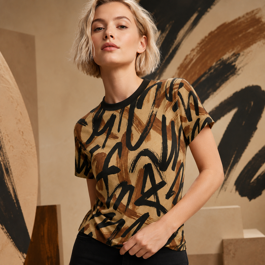 BKS Marker Drift™ Women's AOP Tee