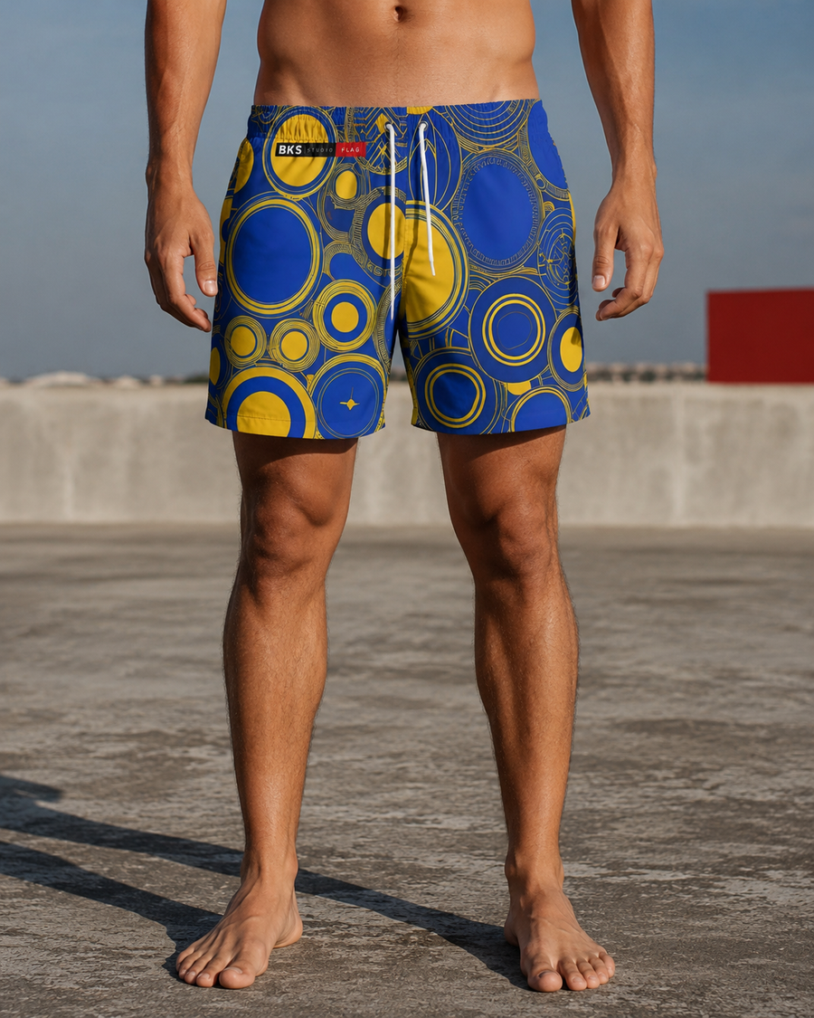 BKS Flag Roundel™ Swim Trunks