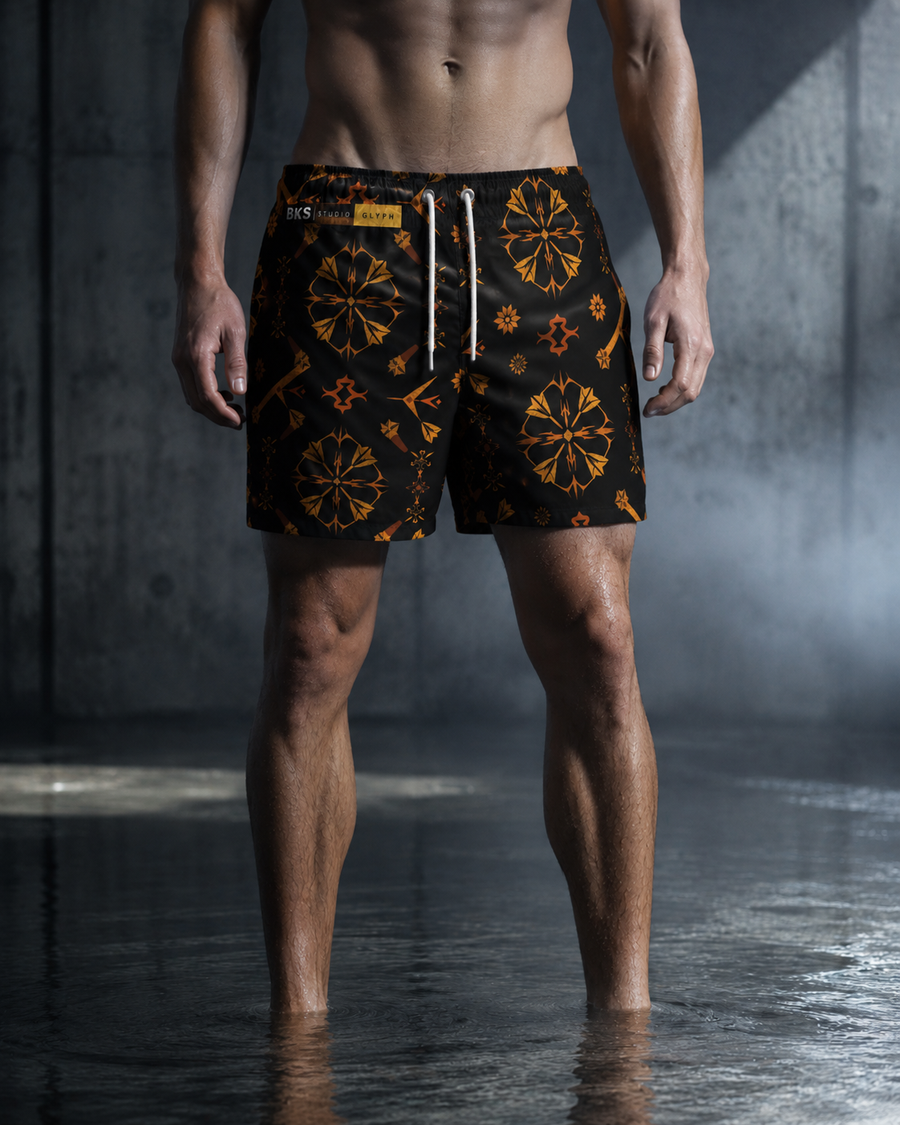 BKS Glyph Inferno™ Swim Trunks