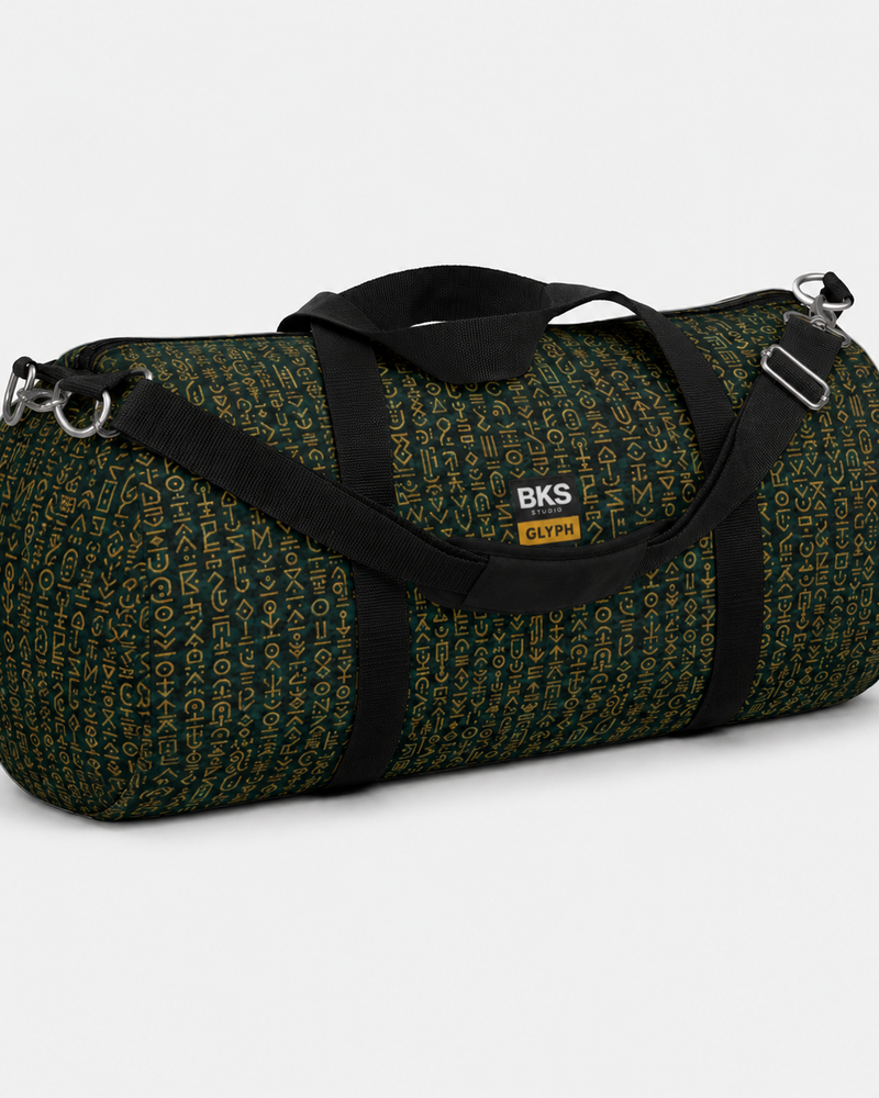 BKS Glyph Cipher™ Duffel Bag