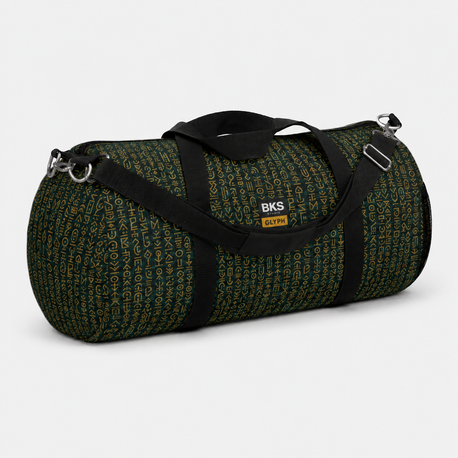 BKS Glyph Cipher™ Duffel Bag
