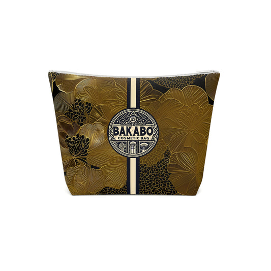 GoldGlimmer (BKS)🌿Cotton Cosmetic Bag - bakabo.club