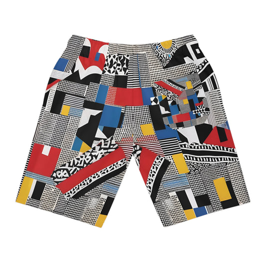 Sky Glide (BKS)🦜Athletic Long Shorts - bakabo.club