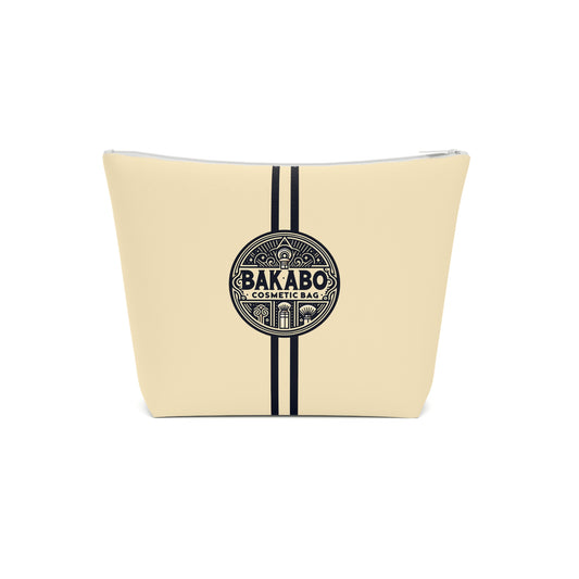 GreenGlam Beige (BKS)🌿Cotton Cosmetic Bag - bakabo.club