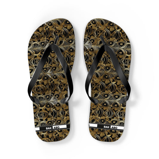 Parisian Blossom (BKS)🩴Flip Flops - bakabo.club