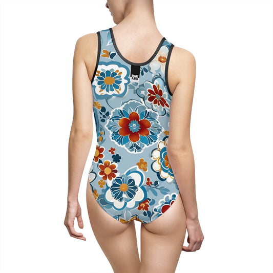 Texan Bloom (BKS)🌼One-Piece Swimsuit - bakabo.club