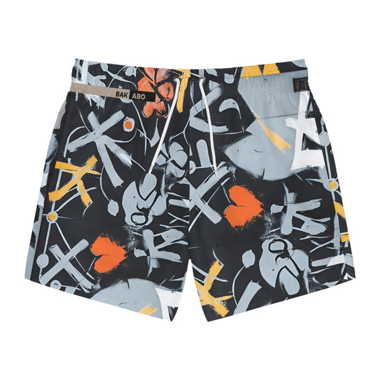 Whirls of Wonder (BKS)š Swim Trunks - bakabo.club