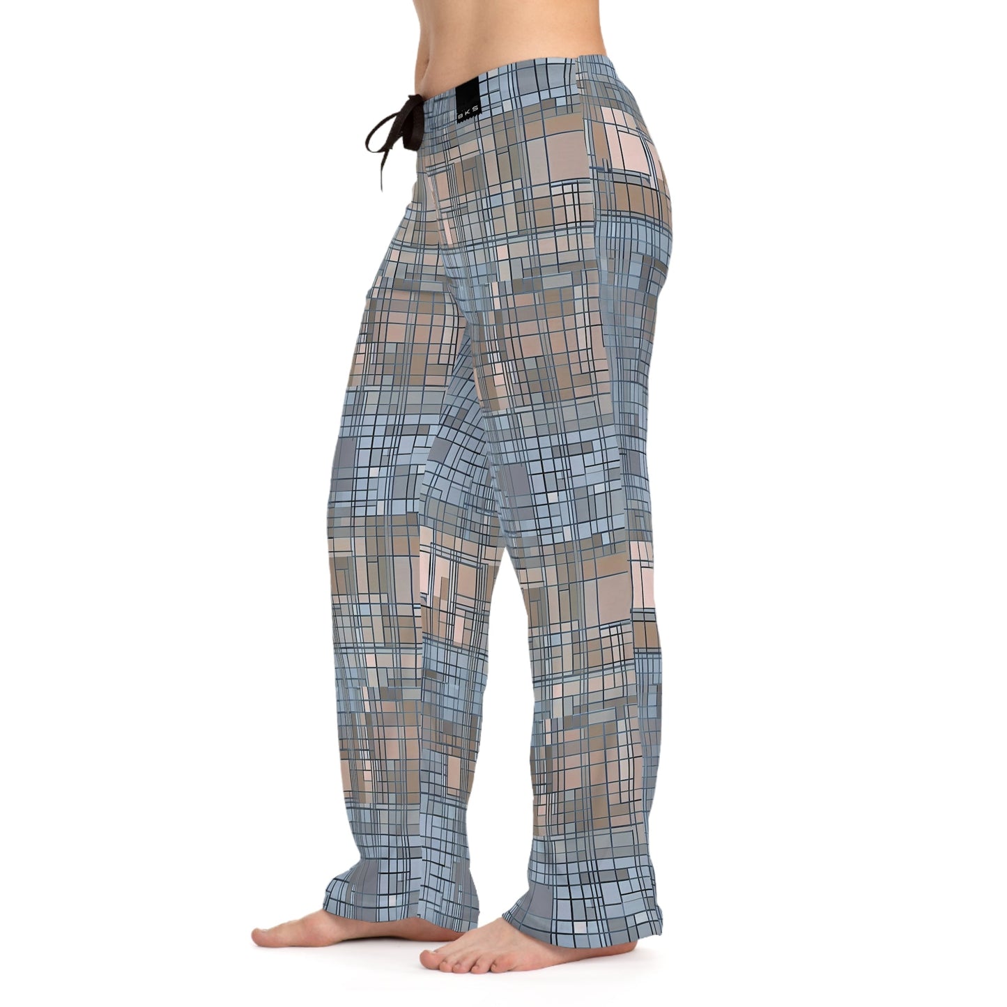 BKS Hours Pane™ Lounge Pants Printify BKS Studio