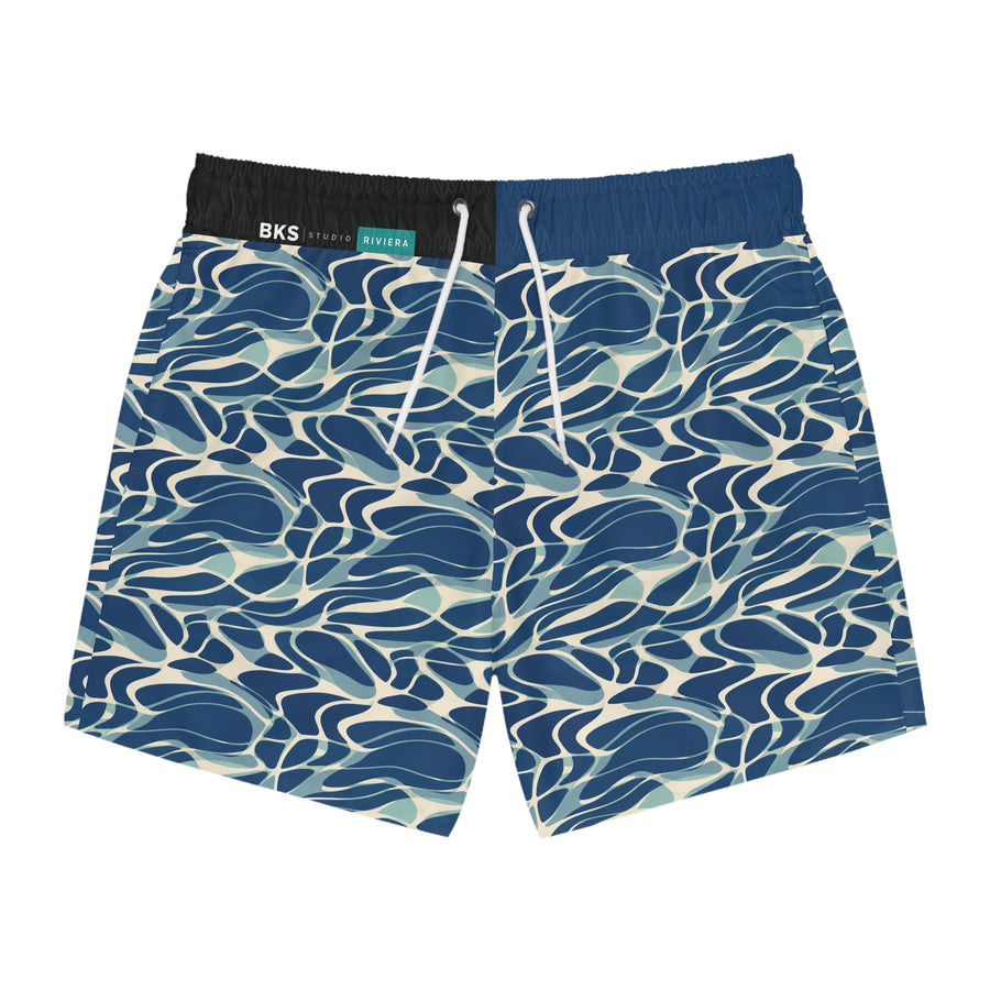 BKS Riviera Orange Fish™ Swim Trunks