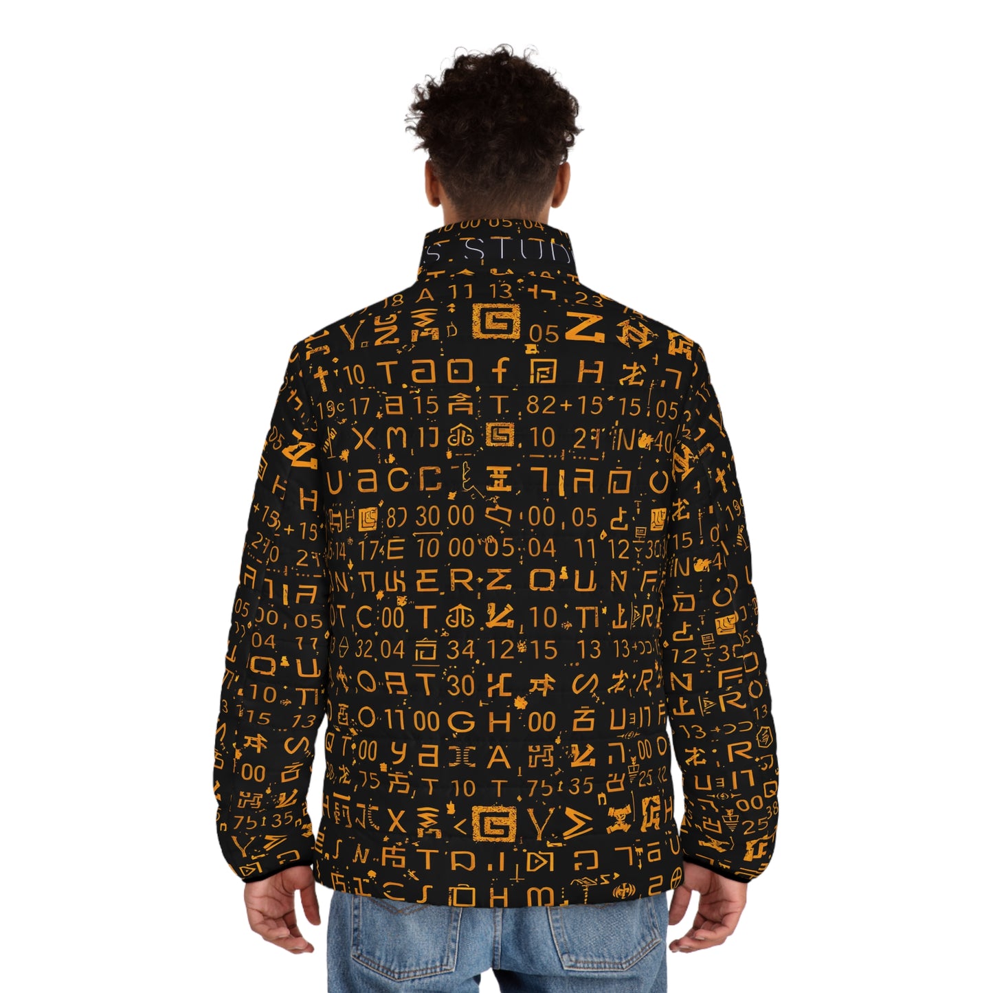 Glyph Mesh™ Puffer — pattern detail