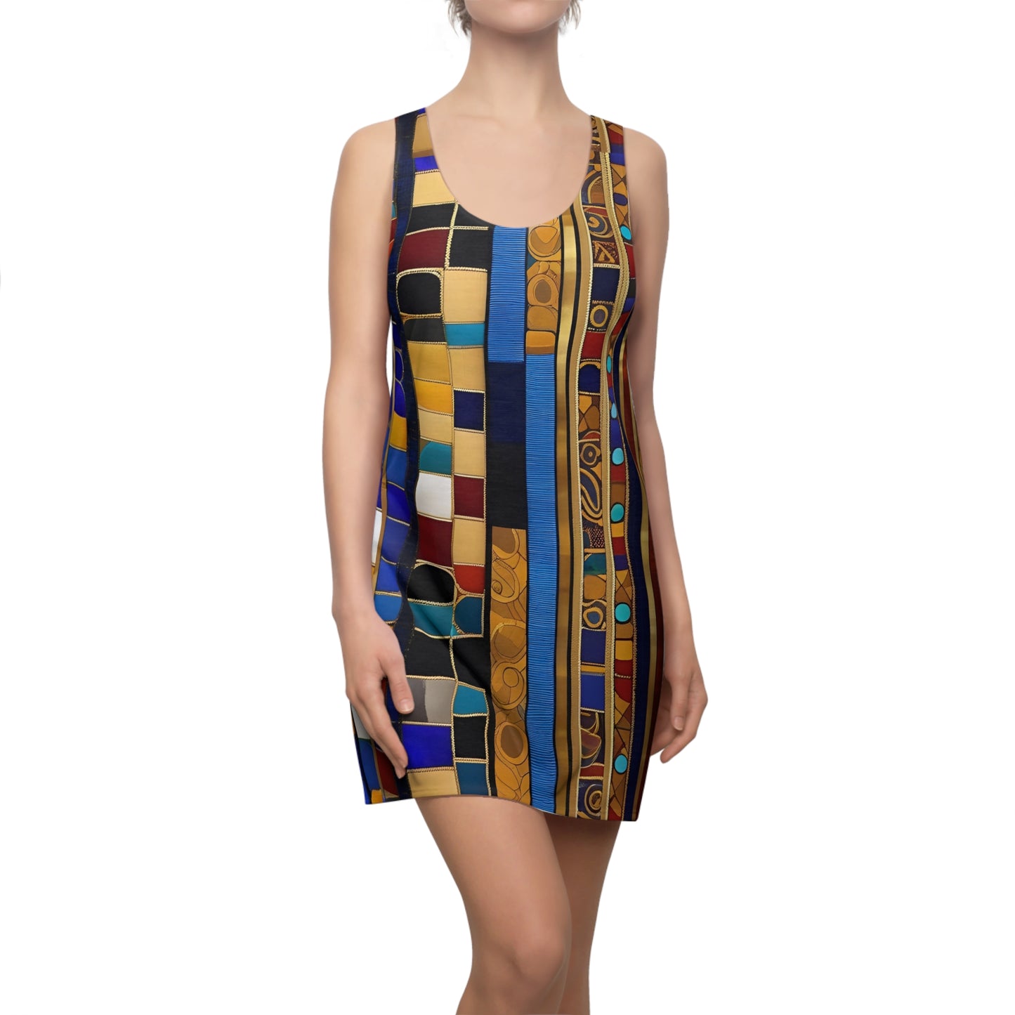 Vintage Elegance (BKS)🌸Women's Cut Dress - bakabo.club