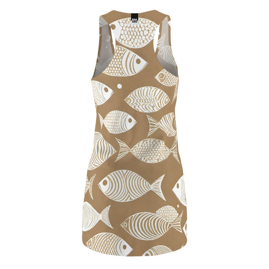Aquatic Aura (BKS)🐟Women's Cut Dress - bakabo.club