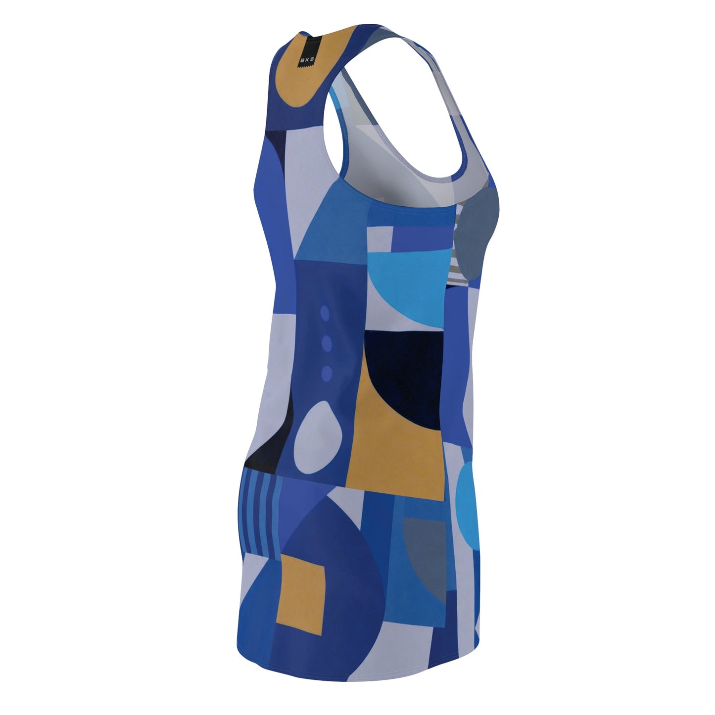 BKS Riviera Tile™ Racerback Dress Printify bakabo.club