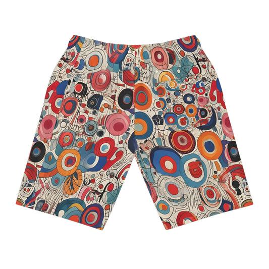 Zenith Feather (BKS)🦜Athletic Long Shorts - bakabo.club