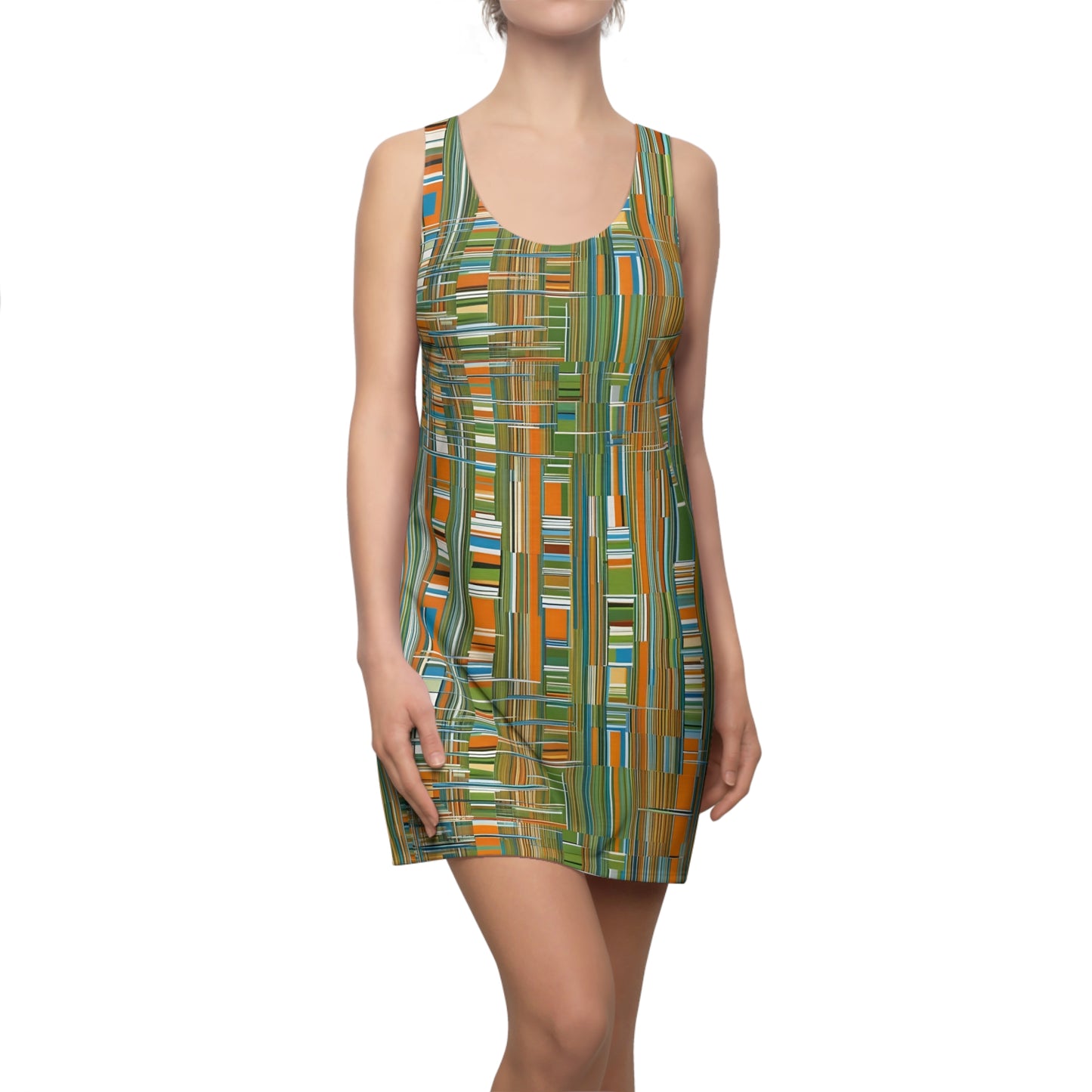 Citrus Symphony (BKS)🎭Women's Cut Dress - bakabo.club