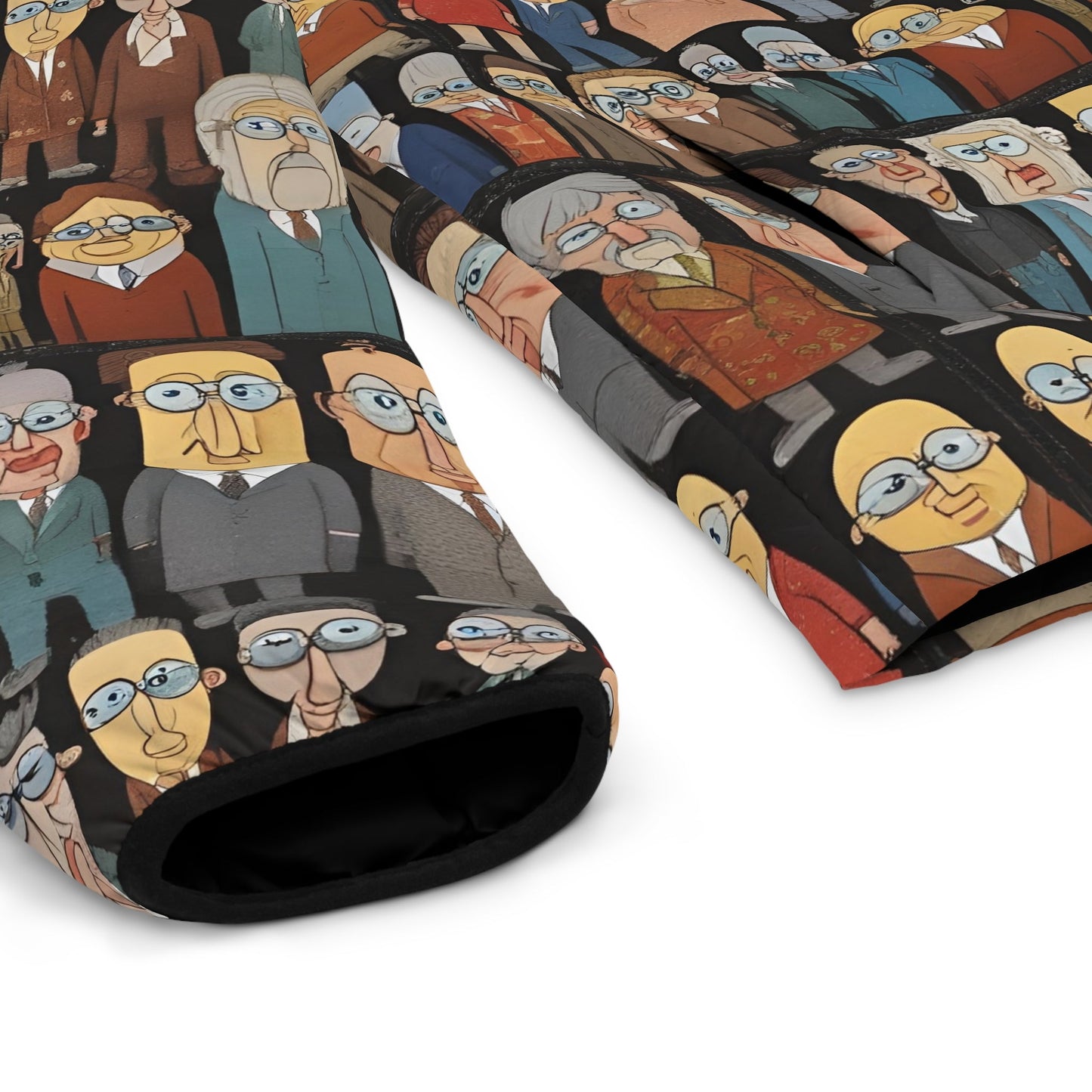 Hierarchy (BKS) 🏛️Puffer Jacket Printify bakabo.club