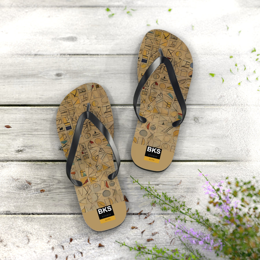 BKS Glyph Sandals™ Flip Flops