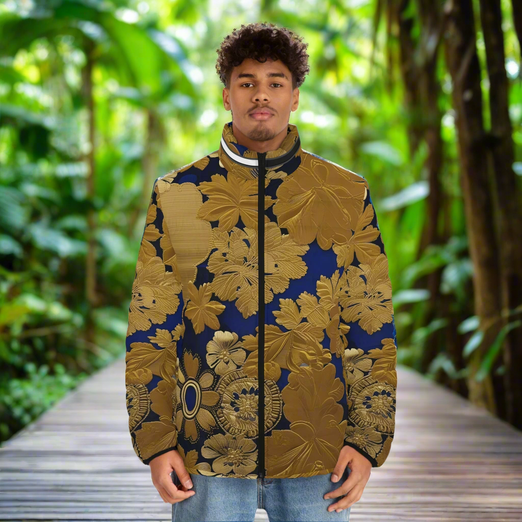 TreeGold (BKS) 🌳Puffer Jacket Printify bakabo.club