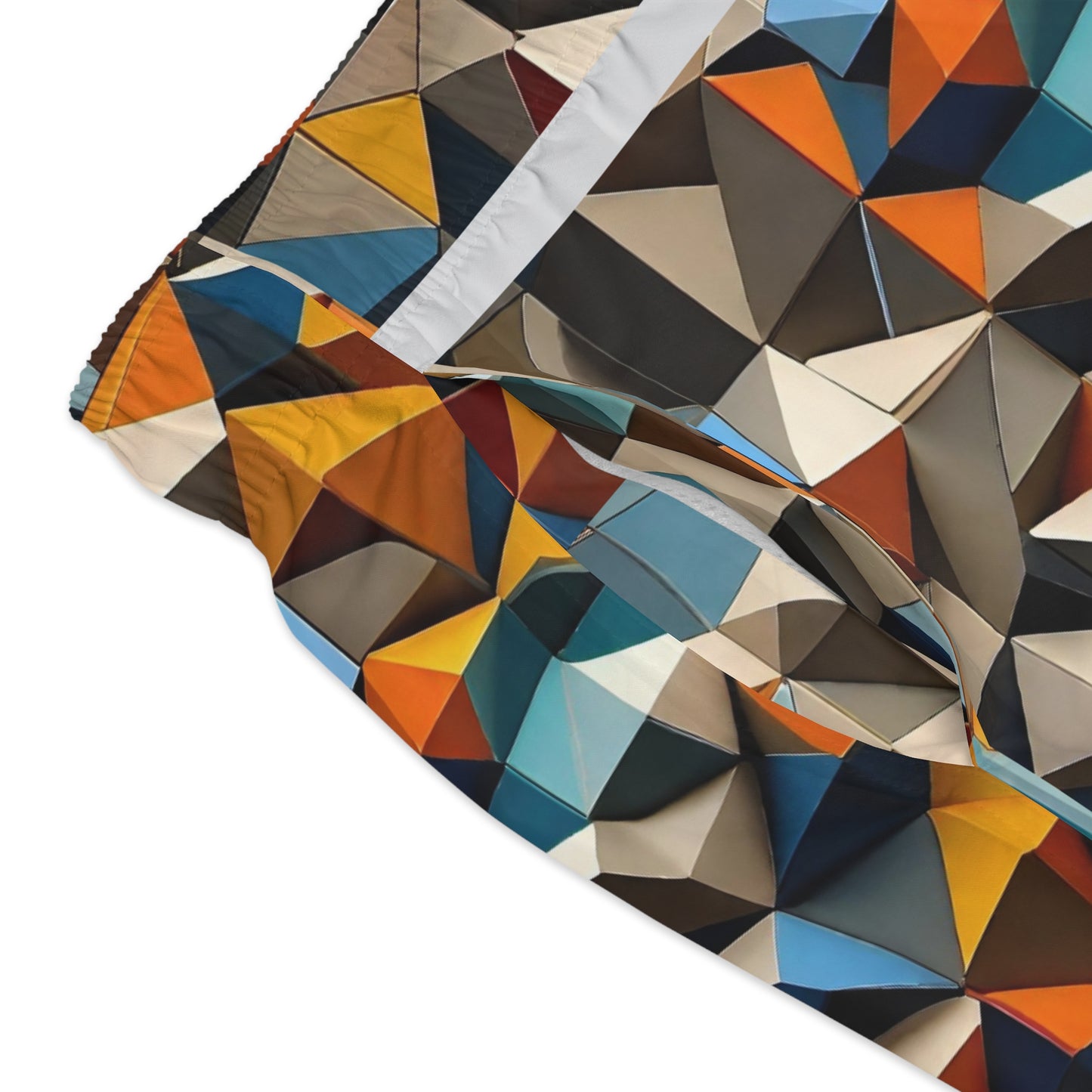 Pyramid Weave (BKS)🦜Swim Trunks - bakabo.club