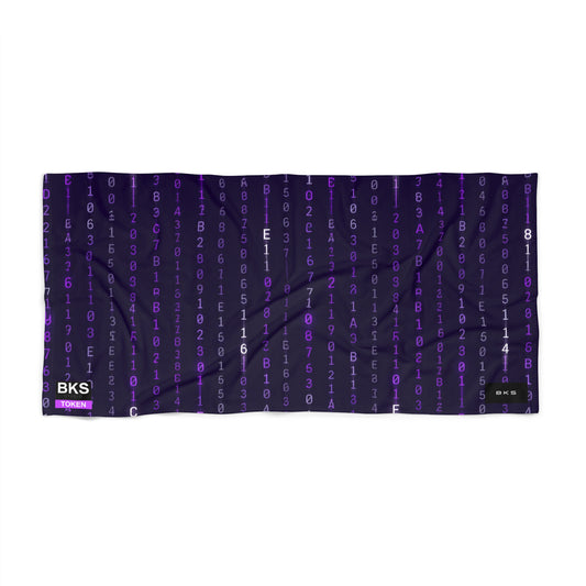 BKS Token Grid™ Beach Towel