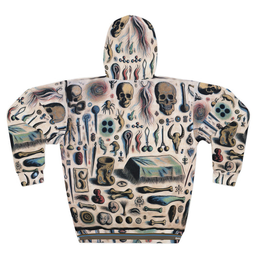 Mystic Basquiat Reverie (BKS)🍐Pullover Hoodie - bakabo.club