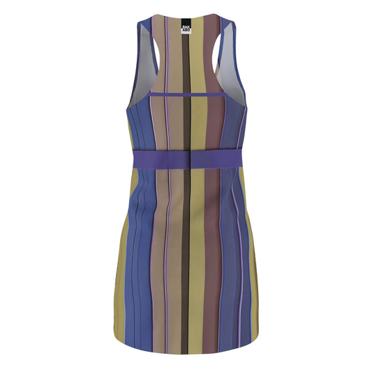 LinearLuxe (BKS)🎥 Women's Cut Dress - bakabo.club