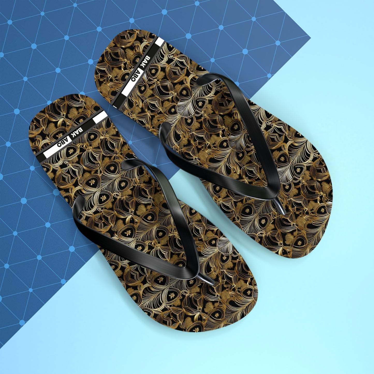 Parisian Blossom (BKS)🩴Flip Flops - bakabo.club
