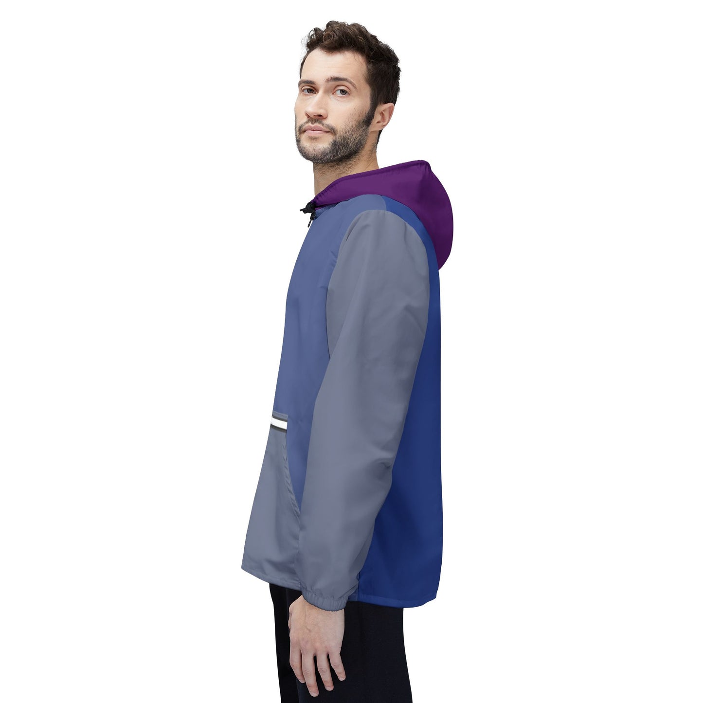 Chroma Shift (BKS)🍃Windbreaker Jacket - bakabo.club