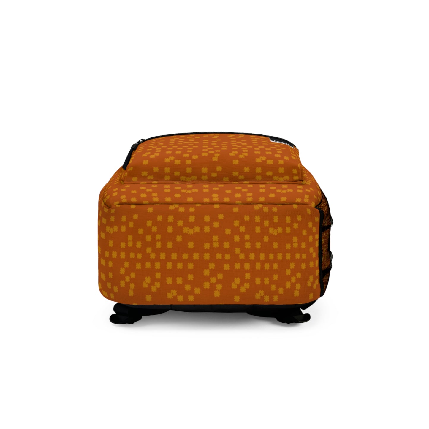 Pixellate Orange(BKS)👾Backpack - bakabo.club