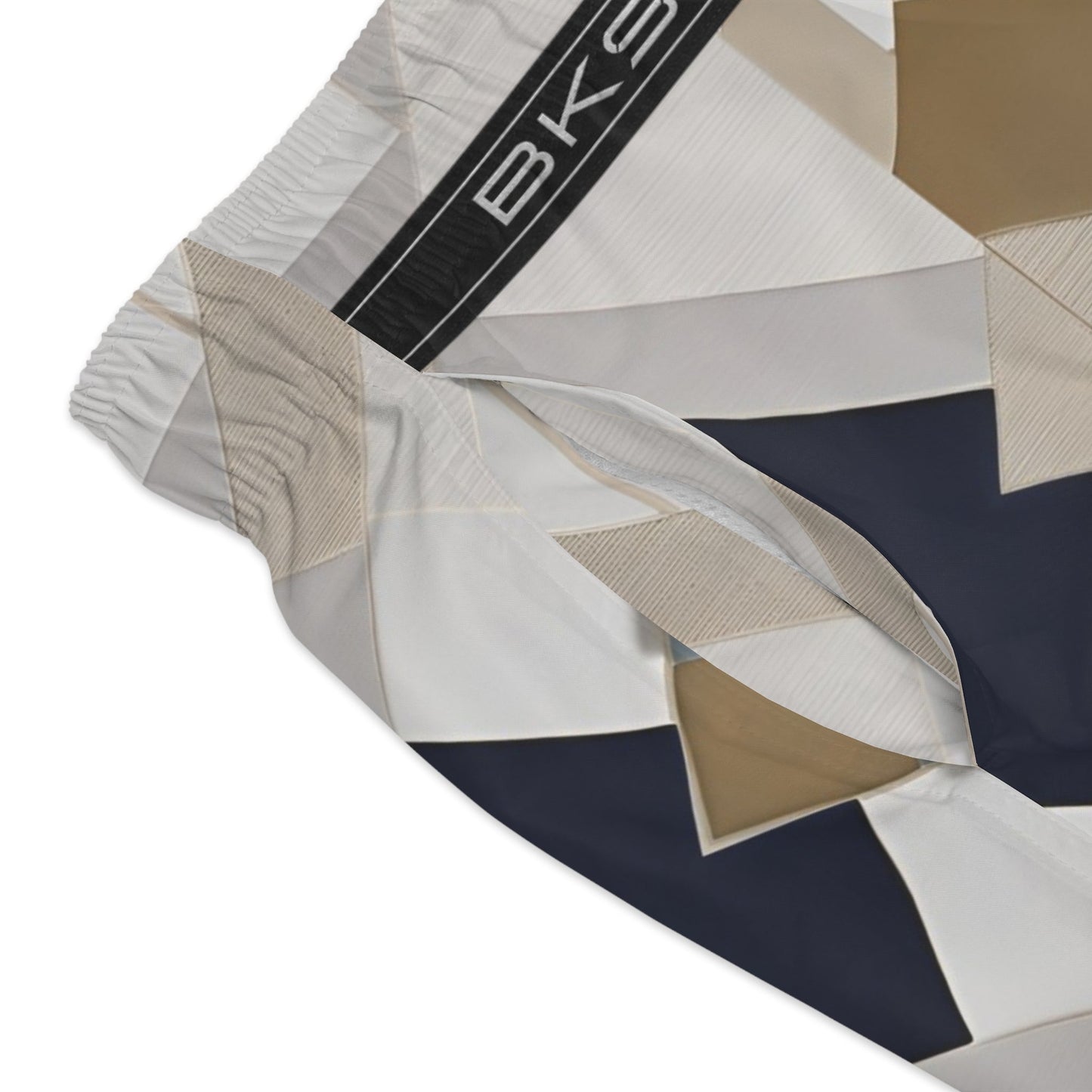 BKS Riviera Facet™ Swim Trunks Printify bakabo.club