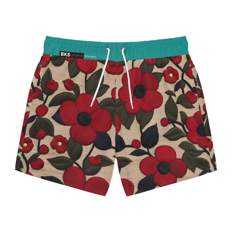 BKS Riviera Floral Poppy™ Short de bain