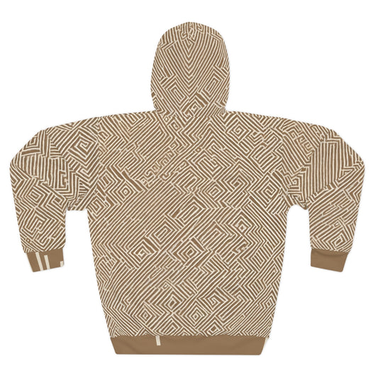 BKS Glyph Drift Pullover Hoodie Printify BKS Studio