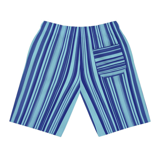 Azure Ascendant (BKS)🏬Athletic Long Shorts - bakabo.club