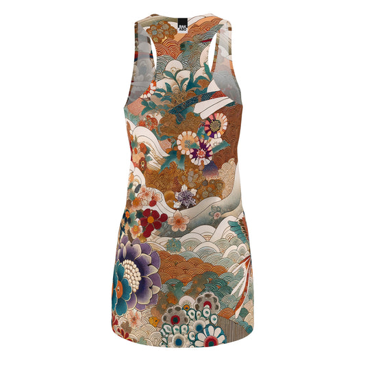 PetalWhisper (BKS)🐲Women's Cut Dress - bakabo.club