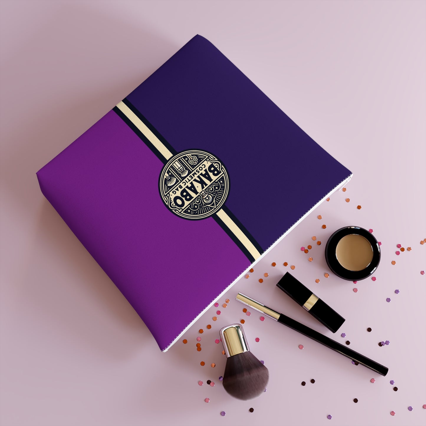 DuoBlend (BKS)🌎Cotton Cosmetic Bag - bakabo.club