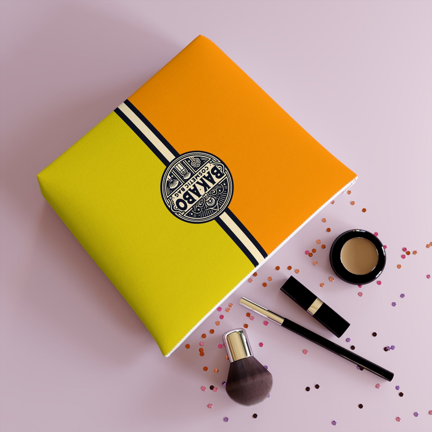 SunnyCitrus (BKS)🌿Cotton Cosmetic Bag - bakabo.club