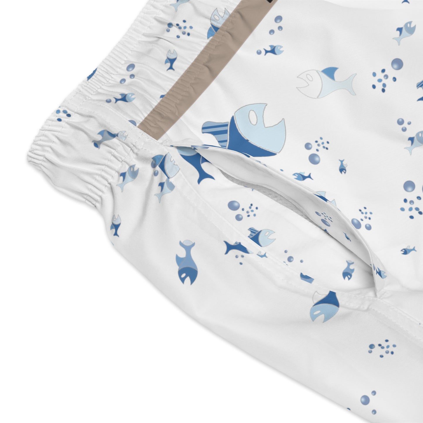 Acqua White (BKS)š Swim Trunks - bakabo.club