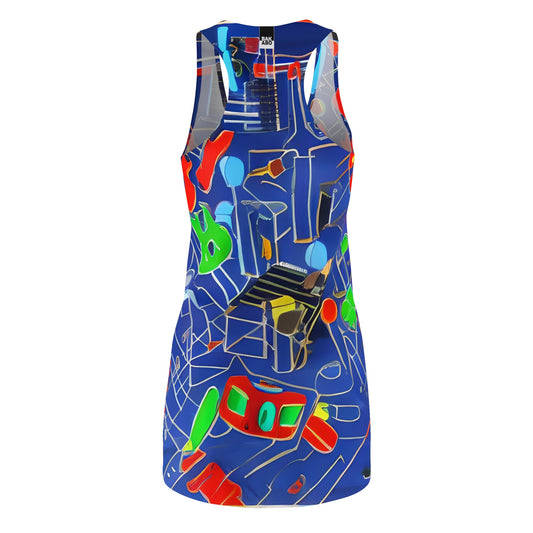 EleganceFlow (BKS)🪭Women's Cut Dress - bakabo.club