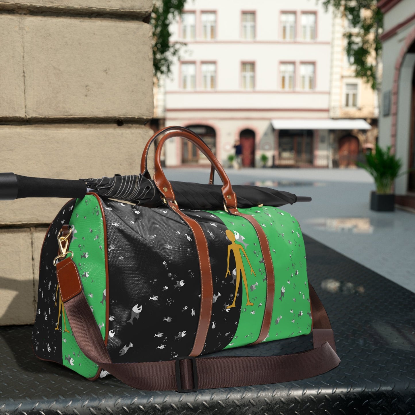 Varen (BKS)🐟Waterproof Travel Bag Printify bakabo.club