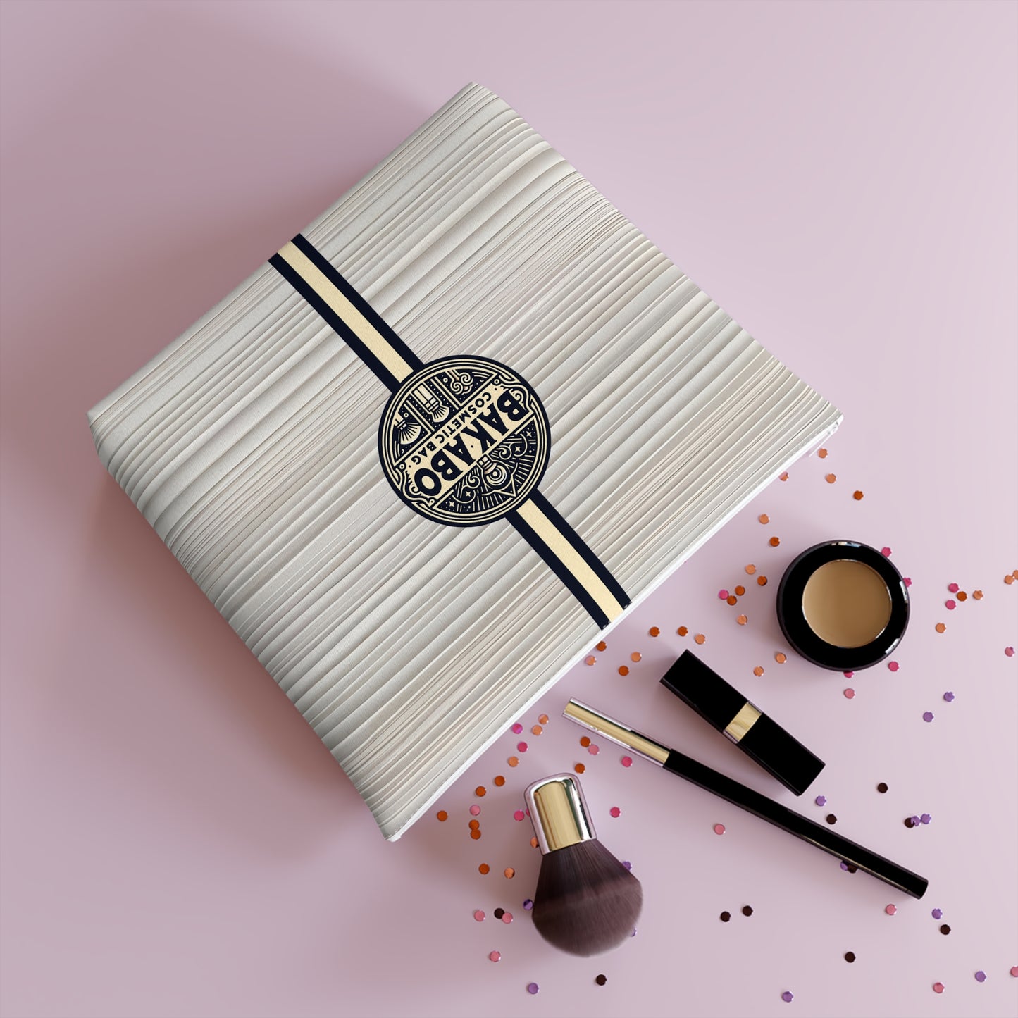 MelodyStash (BKS)🪕Cotton Cosmetic Bag - bakabo.club