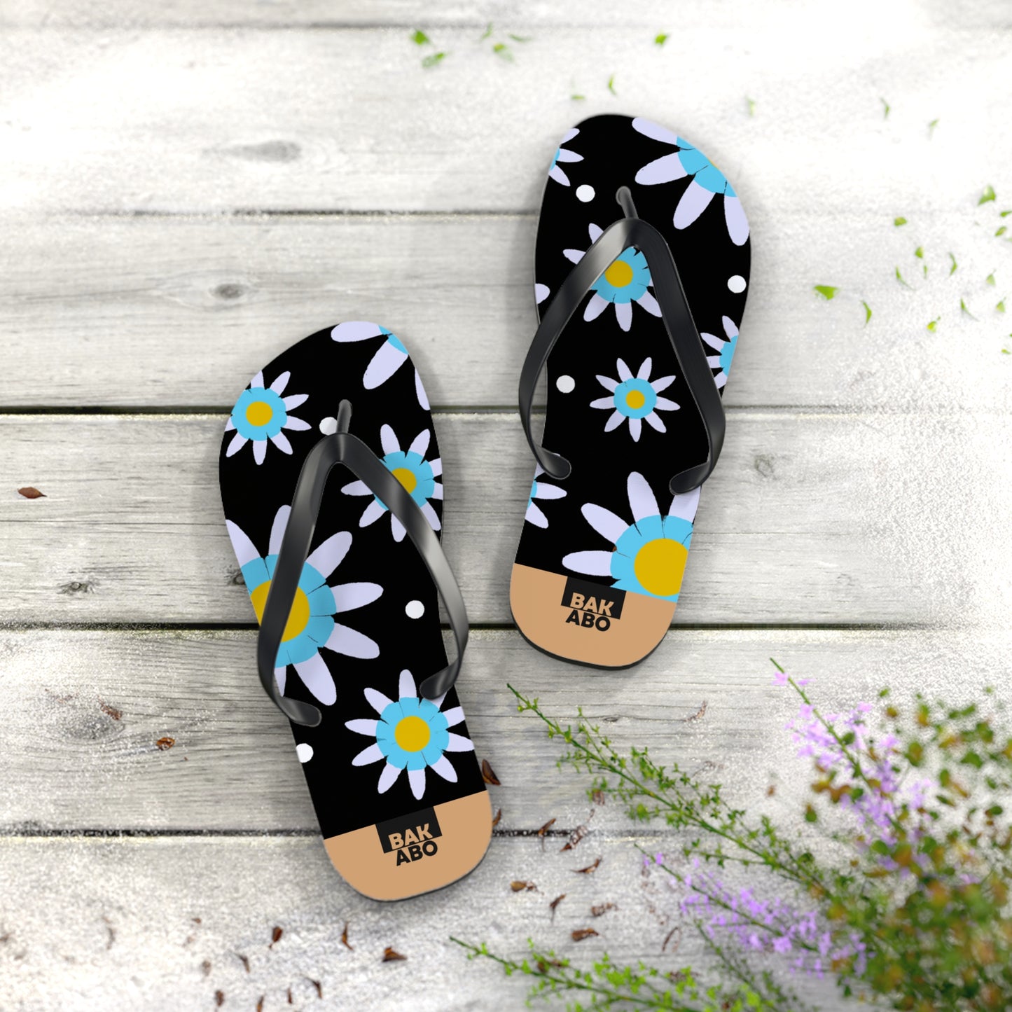 FlowFlowers (BKS)🐚Flip Flops - bakabo.club