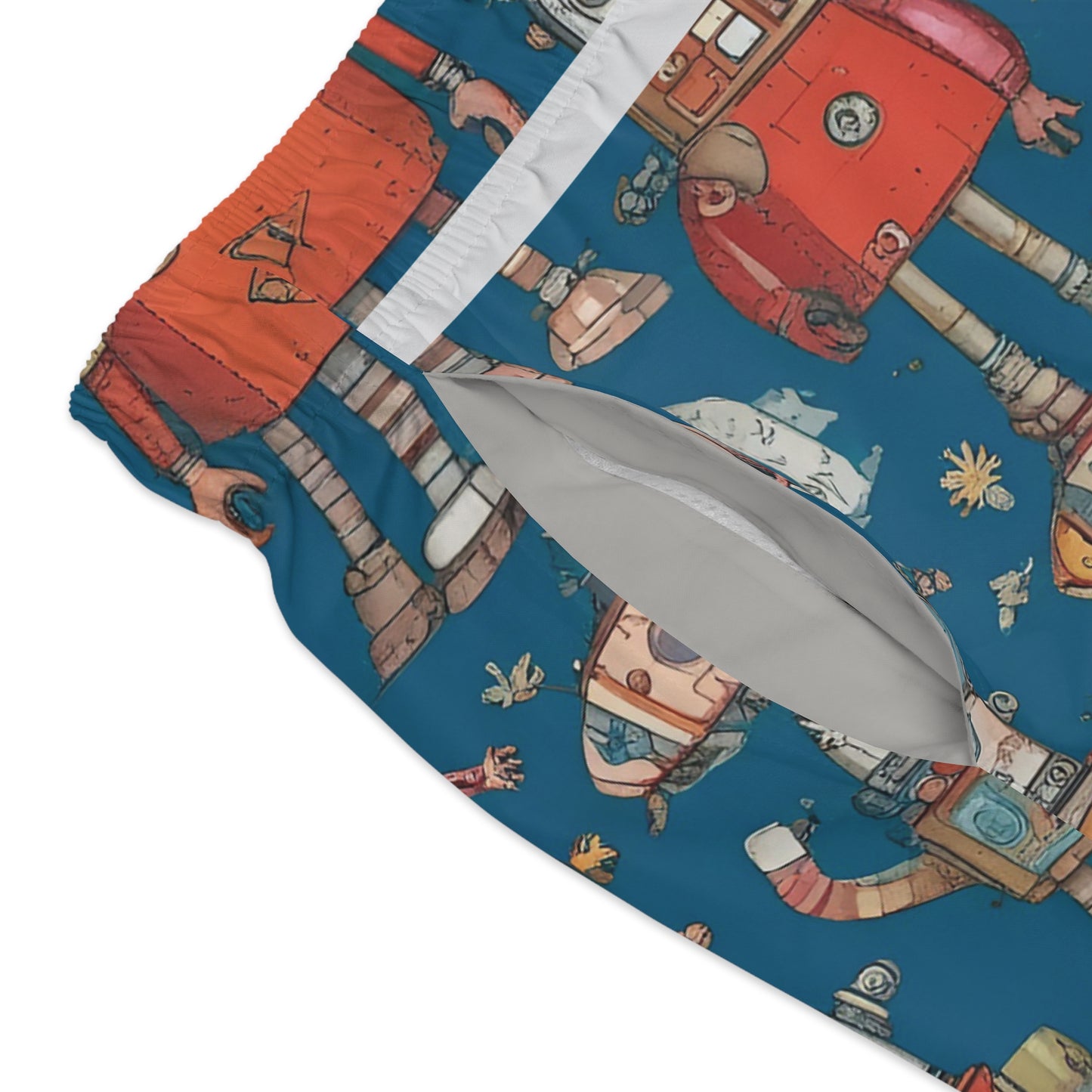 RoboAI (BKS)✨Swim Trunks - bakabo.club