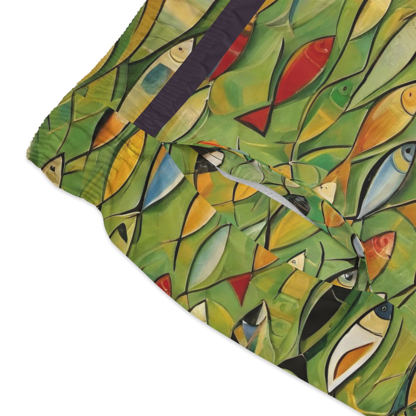 AAB (BKS)š Swim Trunks (AOP) - bakabo.club