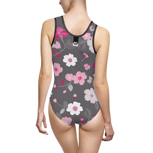 Spring Blossom (BKS)💛One-Piece Swimsuit - bakabo.club