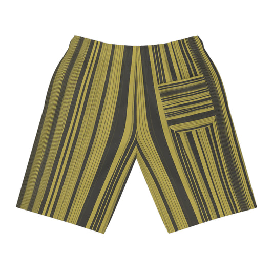 Sunny Streak (BKS)🦜Athletic Long Shorts - bakabo.club